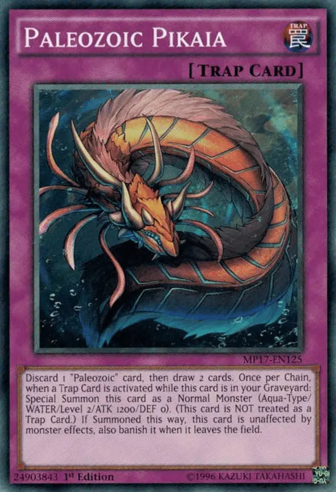 Paleozoic Pikaia [MP17-EN125] Common - Doe's Cards