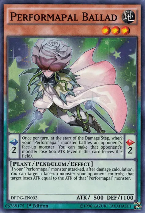 Performapal Ballad [DPDG-EN002] Super Rare - Doe's Cards