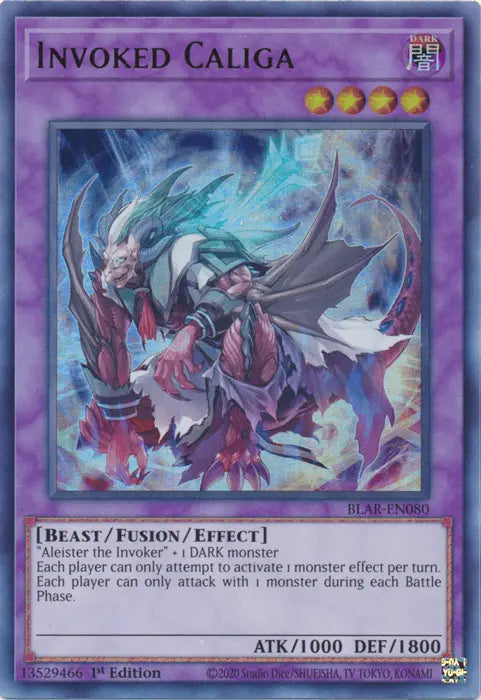 Invoked Caliga [BLAR-EN080] Ultra Rare - Doe's Cards