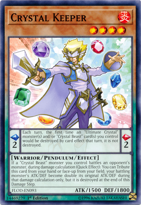 Crystal Keeper [FLOD-EN093] Common - Doe's Cards