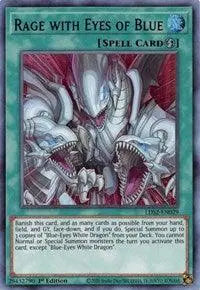 Rage with Eyes of Blue (Purple) [LDS2-EN029] Ultra Rare - Doe's Cards