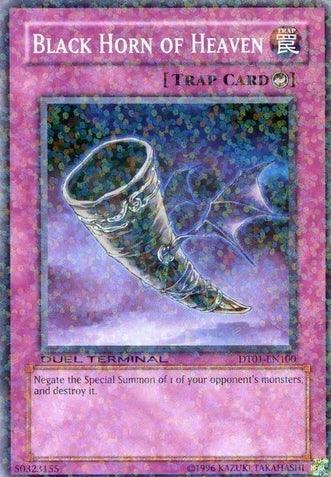 Black Horn of Heaven [DT01-EN100] Common - Doe's Cards