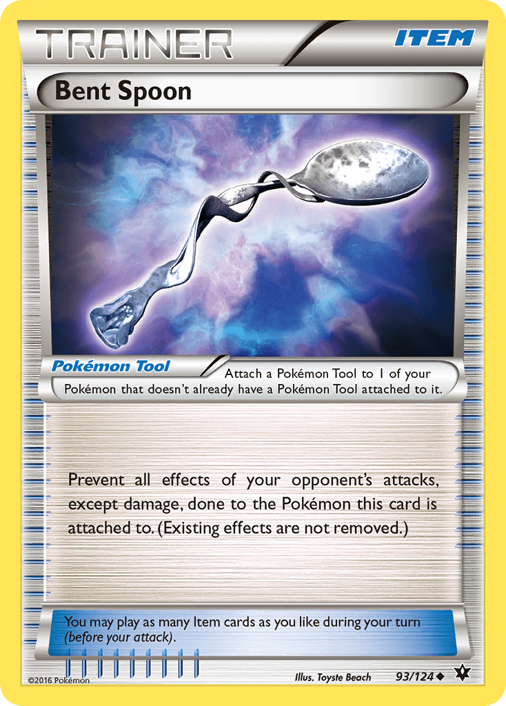 Bent Spoon (93/124) [XY: Fates Collide] - Doe's Cards