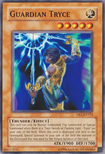 Guardian Tryce [DR1-EN172] Common - Doe's Cards