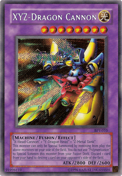 XYZ-Dragon Cannon [BPT-010] Secret Rare - Doe's Cards