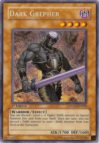 Dark Grepher [PTDN-EN000] Secret Rare - Doe's Cards