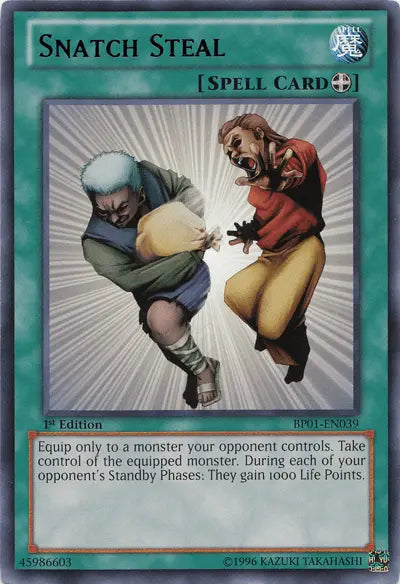 Snatch Steal [BP01-EN039] Rare - Doe's Cards