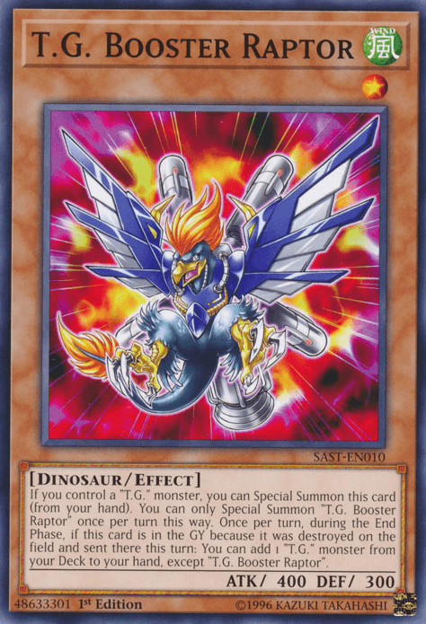 T.G. Booster Raptor [SAST-EN010] Common - Doe's Cards