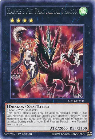 Harpie's Pet Phantasmal Dragon [MP14-EN032] Rare - Doe's Cards