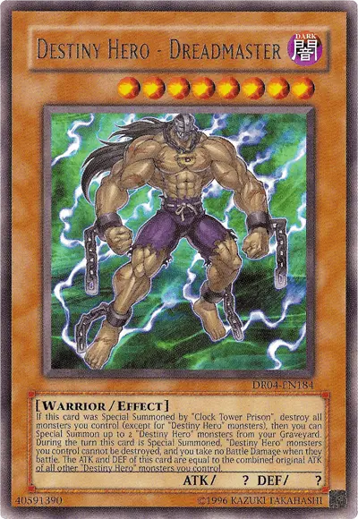 Destiny Hero - Dreadmaster [DR04-EN184] Rare - Doe's Cards