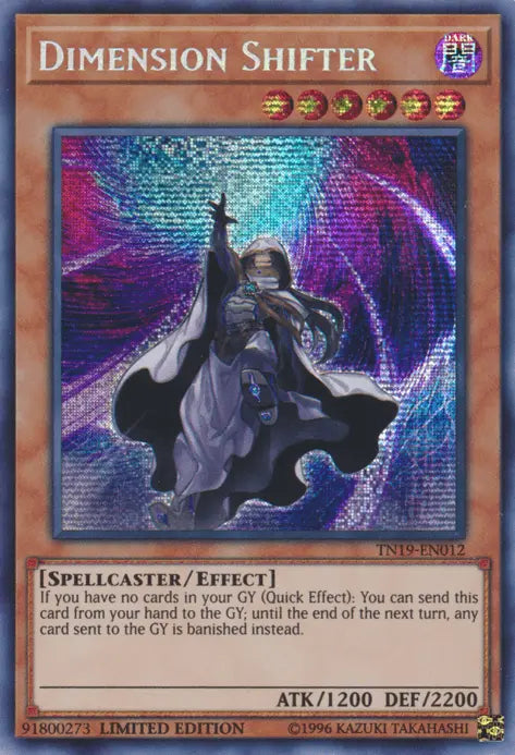 Dimension Shifter [TN19-EN012] Prismatic Secret Rare - Doe's Cards