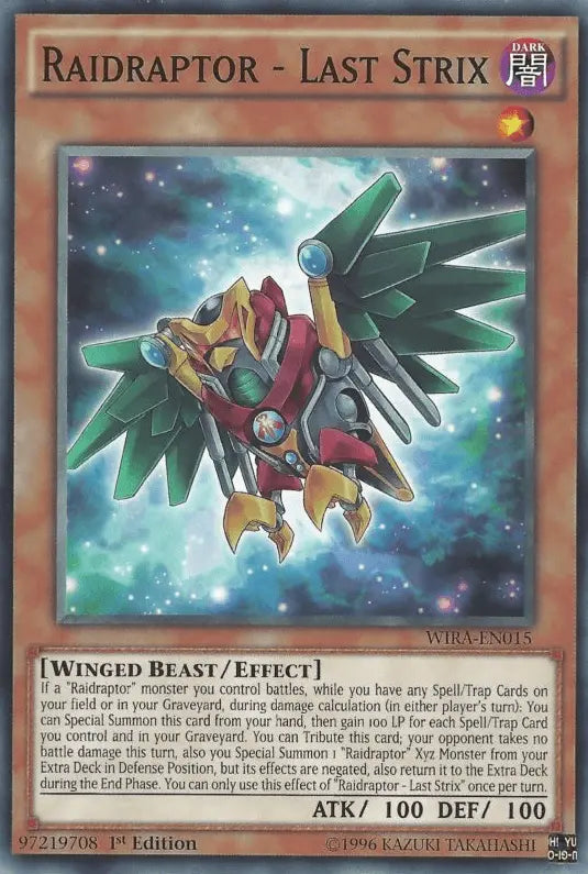 Raidraptor - Last Strix [WIRA-EN015] Common - Doe's Cards