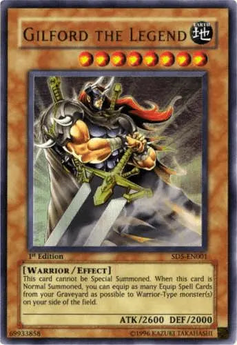 Gilford the Legend [SD5-EN001] Ultra Rare - Doe's Cards