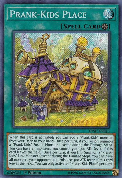 Prank-Kids Place [HISU-EN023] Secret Rare - Doe's Cards