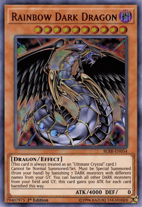 Rainbow Dark Dragon [BLRR-EN054] Ultra Rare - Doe's Cards