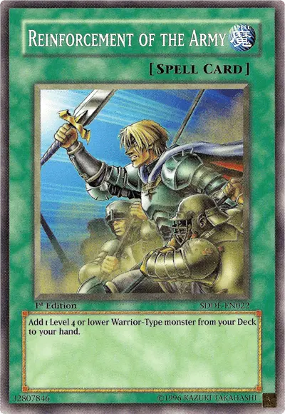 Reinforcement of the Army [SDDE-EN022] Common - Doe's Cards
