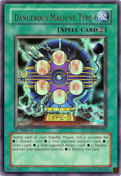 Dangerous Machine Type-6 [LODT-EN096] Ultra Rare - Doe's Cards