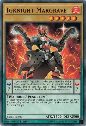 Igknight Margrave [CORE-EN030] Common - Doe's Cards
