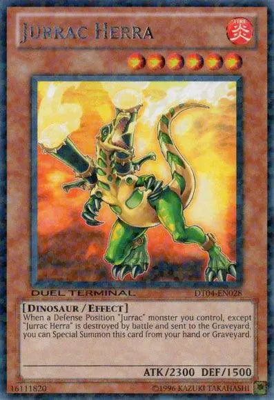 Jurrac Herra [DT04-EN028] Rare - Doe's Cards