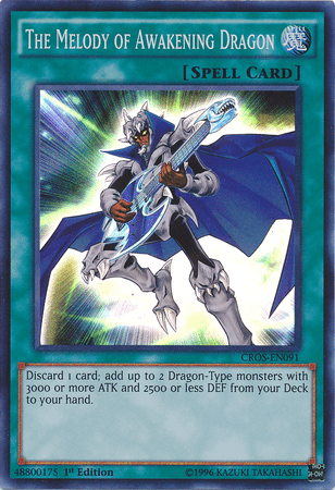 The Melody of Awakening Dragon [CROS-EN091] Super Rare - Doe's Cards