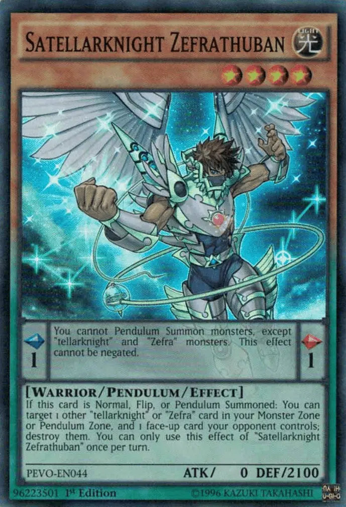 Satellarknight Zefrathuban [PEVO-EN044] Super Rare - Doe's Cards