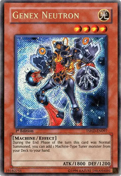 Genex Neutron [TSHD-EN097] Secret Rare - Doe's Cards