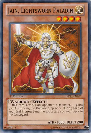 Jain, Lightsworn Paladin [SDLI-EN007] Common - Doe's Cards