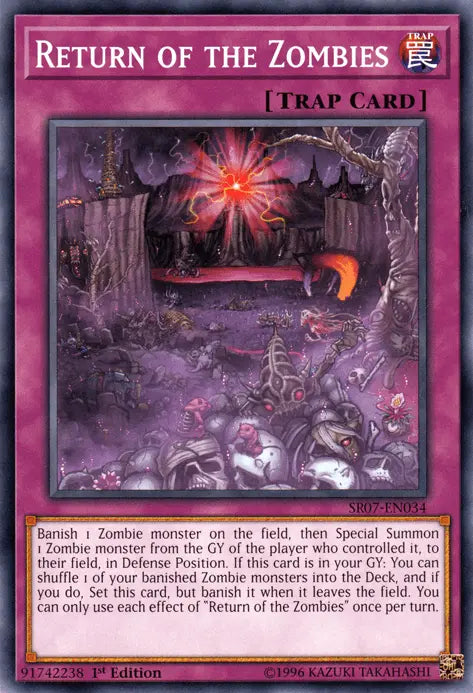 Return of the Zombies [SR07-EN034] Common - Doe's Cards