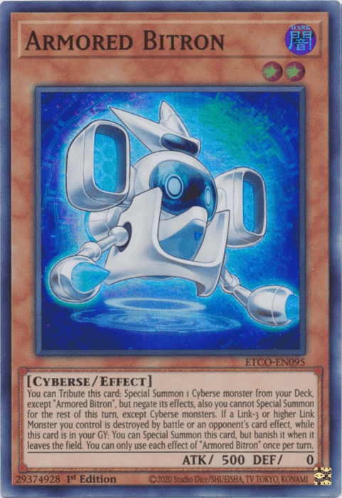 Armored Bitron [ETCO-EN095] Super Rare - Doe's Cards