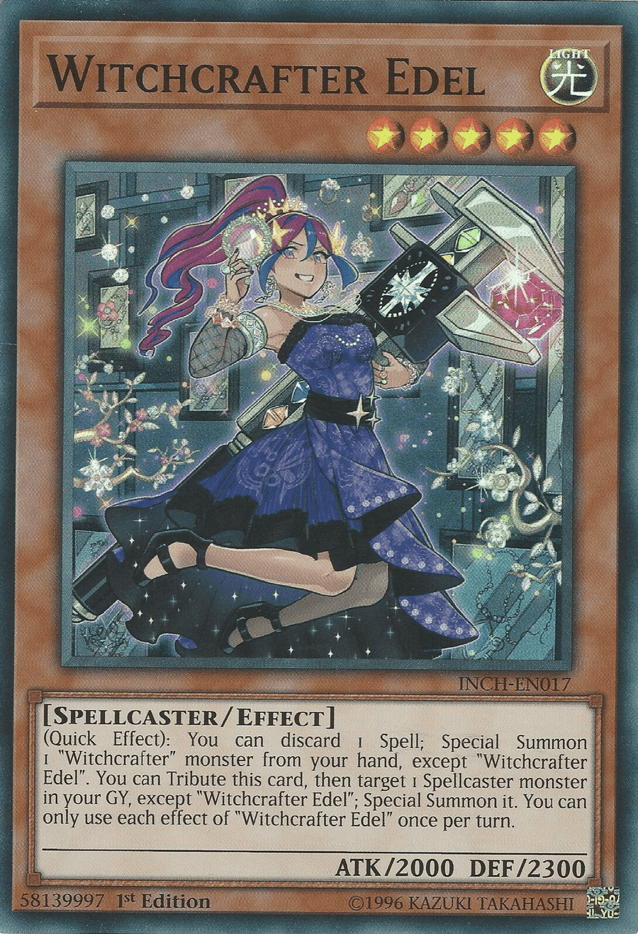 Witchcrafter Edel [INCH-EN017] Super Rare - Doe's Cards