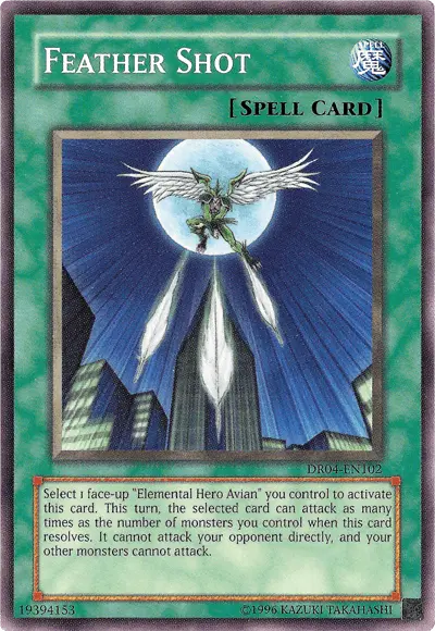 Feather Shot [DR04-EN102] Common - Doe's Cards