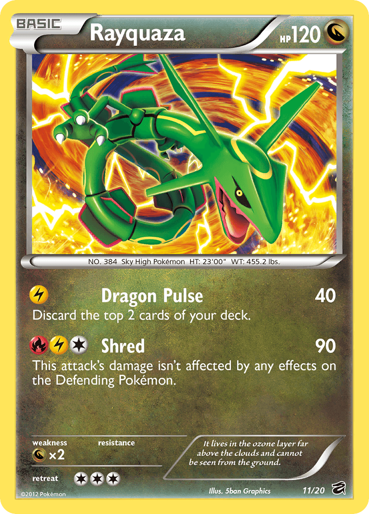 Rayquaza (11/20) [Black & White: Dragon Vault] - Doe's Cards