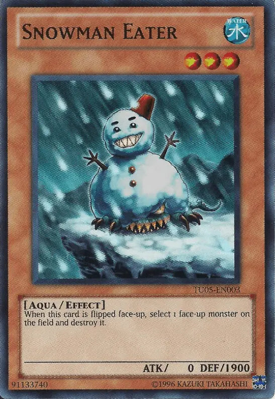 Snowman Eater [TU05-EN003] Super Rare - Doe's Cards