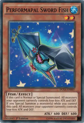 Performapal Sword Fish [DUEA-EN007] Common - Doe's Cards