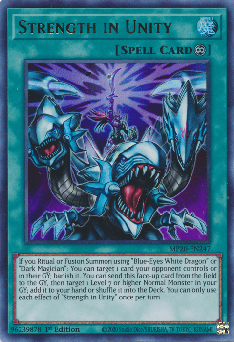 Strength in Unity [MP20-EN247] Ultra Rare - Doe's Cards