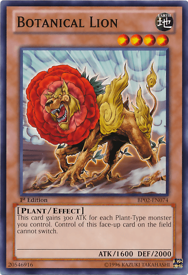 Botanical Lion [BP02-EN074] Common - Doe's Cards