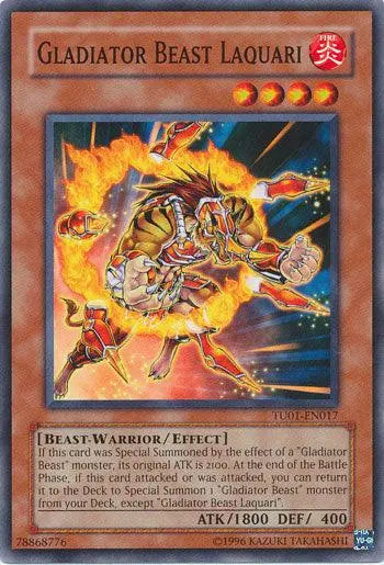 Gladiator Beast Laquari [TU01-EN017] Common - Doe's Cards