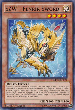 SZW - Fenrir Sword [NECH-EN091] Common - Doe's Cards