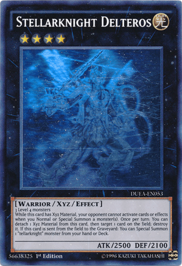 Stellarknight Delteros [DUEA-EN053] Ghost Rare - Doe's Cards