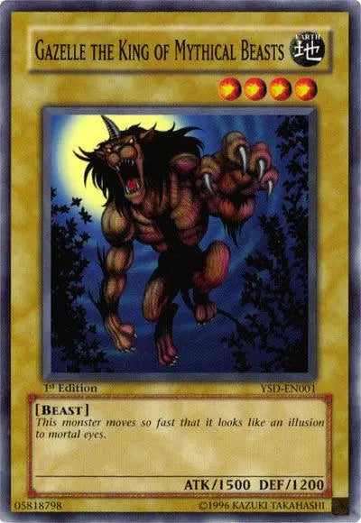 Gazelle the King of Mythical Beasts [YSD-EN001] Common - Doe's Cards