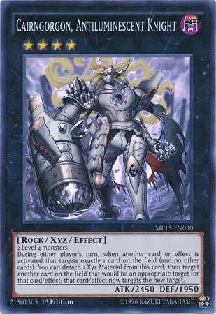 Cairngorgon, Antiluminescent Knight [MP15-EN030] Super Rare - Doe's Cards