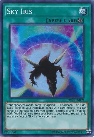 Sky Iris [OP03-EN009] Super Rare - Doe's Cards