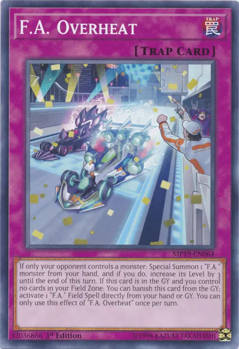 F.A. Overheat [MP19-EN064] Common - Doe's Cards