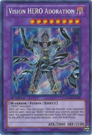 Vision Hero Adoration [GENF-EN096] Secret Rare - Doe's Cards