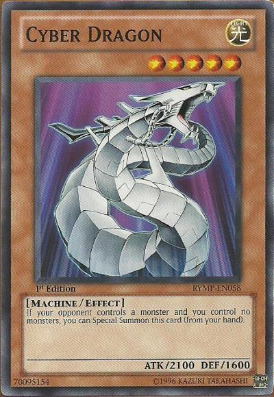 Cyber Dragon [RYMP-EN058] Common - Doe's Cards