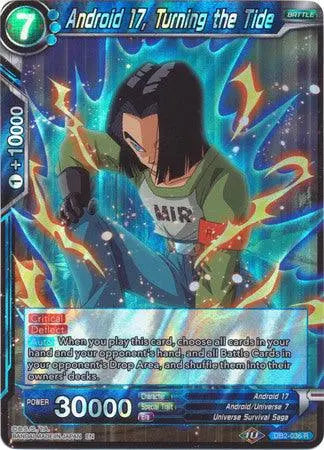 Android 17, Turning the Tide (DB2-036) [Divine Multiverse] - Doe's Cards