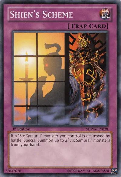 Shien's Scheme [SDWA-EN038] Common - Doe's Cards