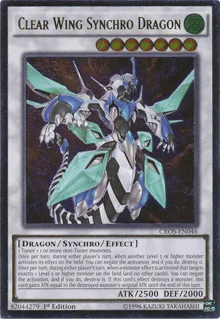 Clear Wing Synchro Dragon (UTR) [CROS-EN046] Ultimate Rare - Doe's Cards