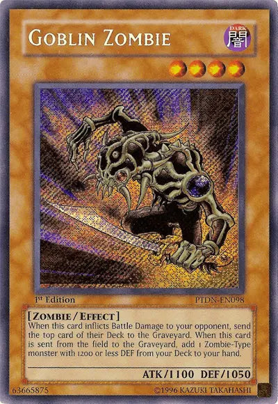 Goblin Zombie [PTDN-EN098] Secret Rare - Doe's Cards
