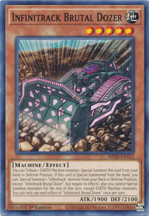 Infinitrack Brutal Dozer [MP20-EN162] Common - Doe's Cards